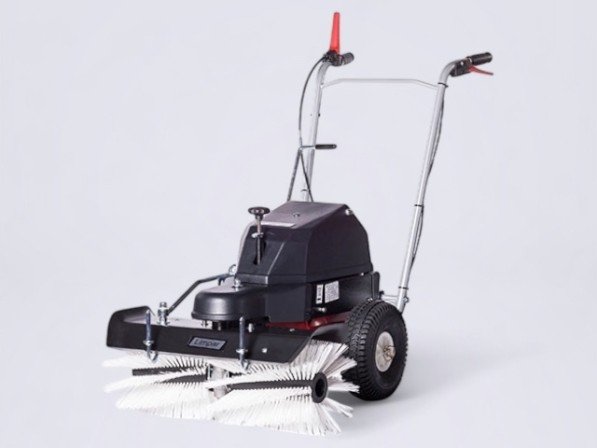 Veegmachine 70 cm met batterij en borstel