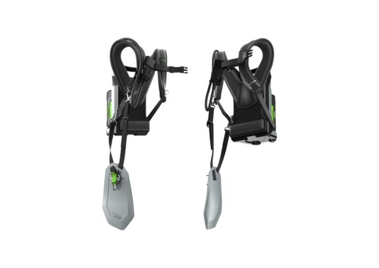 BOSMAAIER HEUPKUSSEN van EGO Power, twee weergaven op een witte achtergrond