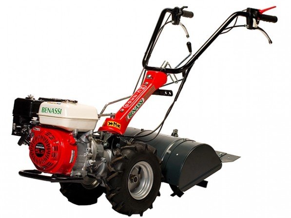 Motokultor Benassi met Honda GX160 motor en frees van 50 cm