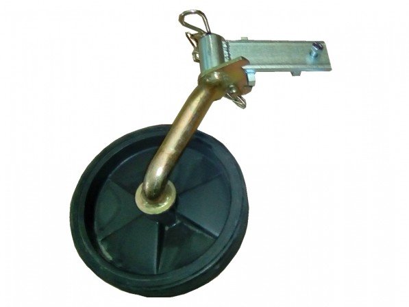 Steunwiel voor bakfrees MC2300 in detail.