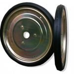 Paar zijdelingse transportwielen voor BL106