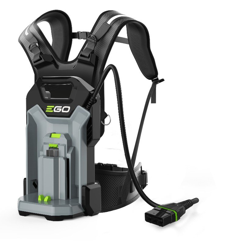 EGO Rugharnas BHX1000, Voor draagbare accu's