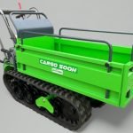 Transporter CARGO 500H met Honda GX200 OHV motor - 500 kg - 6 vooruit + 2 achteruit - manuele kiepfunctie