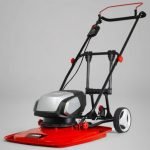 Zweefmaaier met 2 Li-ion accu's van 40V 5Ah - 80V - maaibreedte 51 cm - hellingen tot 45°