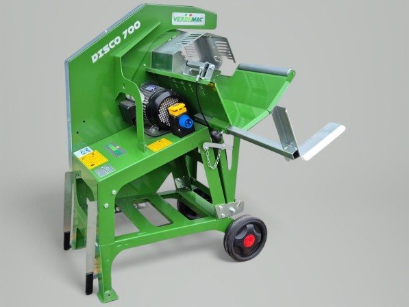 Verde Mac cirkelzaag voor brandhout met 220V motor en zaagblad van 700 mm