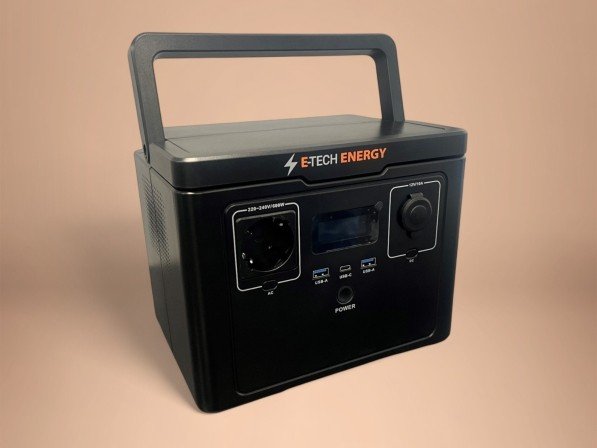 Mobiele accu stroomgroep S03 Pro - continu vermogen 600 W (max. 1200 W) - capaciteit 512 Wh