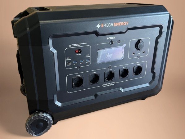 Mobiele accu stroomgroep S3 - continu vermogen 3600 W (max. 7000 W) - capaciteit 3072 Wh