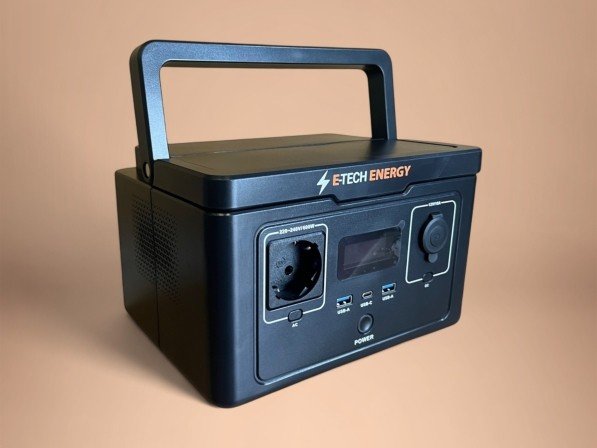 Mobiele accu stroomgroep S03-PLUS vooraanzicht