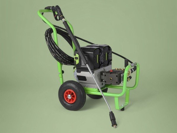 Koudwater hogedrukreiniger met EGO Power+ 56V accu motor - 140 bar - 11 liter/min - trolley