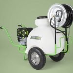 Sproeier op 2 wielen met EGO Power+ 56V accu motor - inhoud 100 liter - pomp 25 l/min - 25 bar