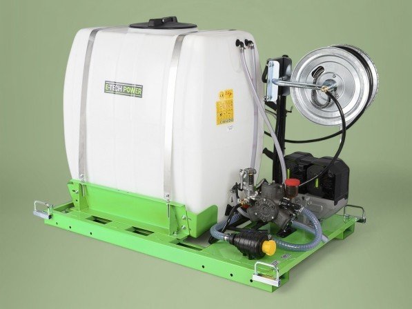 Polyvalente sproeigroep met EGO Power+ 56V accu motor - inhoud 500 liter - pomp 40 l/min - 40 bar