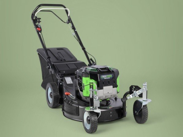 Grasmaaier met zwenkwielen en EGO Power+ 56V accu motor - 52 cm - stalen maaidek - zelfrijdend, variabele snelheid