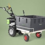 Motorkruiwagen met EGO Power+ 56V accu motor - 75 kg / 160 liter - 1 versnelling vooruit + 1 achteruit