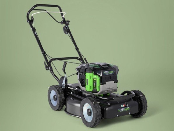 Mulching grasmaaier met EGO Power+ 56V accu motor