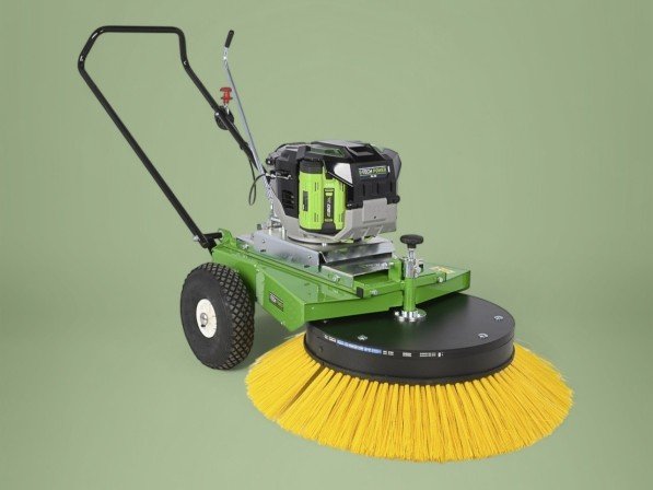 Radiaal veegmachine met EGO Power+ 56V accu motor - 85 cm - borstel ø 85 cm