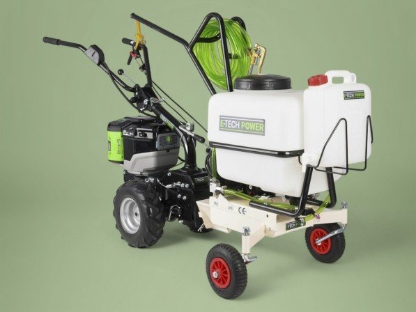 Zelfrijdend sproeitoestel met EGO Power+ 56V accu motor - inhoud 50 liter - pomp 7,7 l/min - 4,1 bar