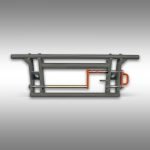 Adapter met Euro-aansluiting voor Jansen HL-500E Minilader vooraanzicht