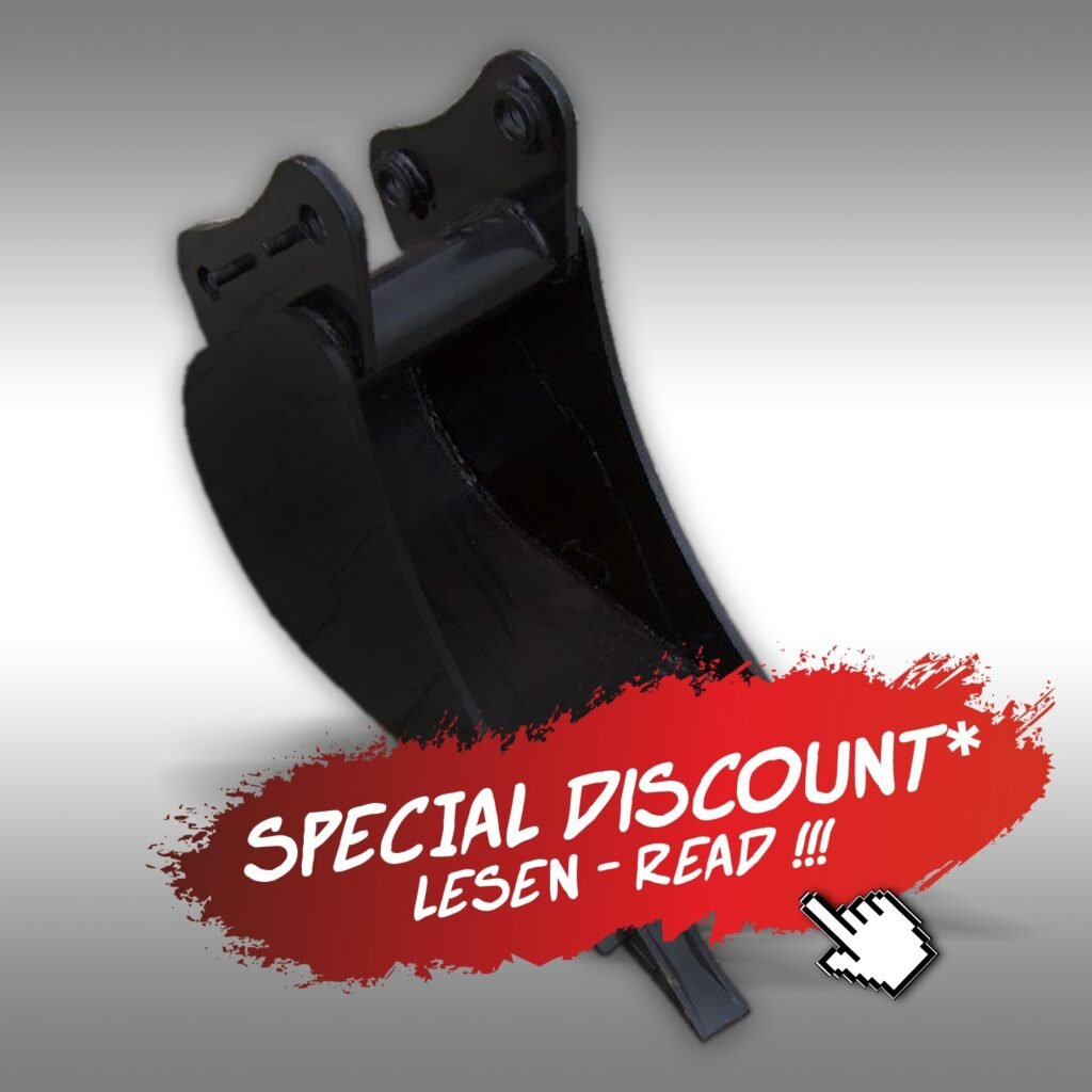 Jansen Graafbak 260 mm, voor graafmachines BHM / BHSM