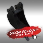 Graafbak 260 mm voor graafmachines Jansen BHM / BHSM met speciale korting