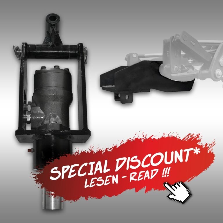 Hydraulische grondboor voor KL-200, Jansen HBG-1500 incl. adapter KL-200 in de aanbieding