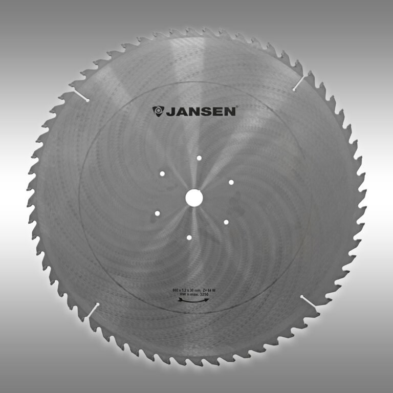 hardmetalen zaagblad Jansen PROLINE 600 mm