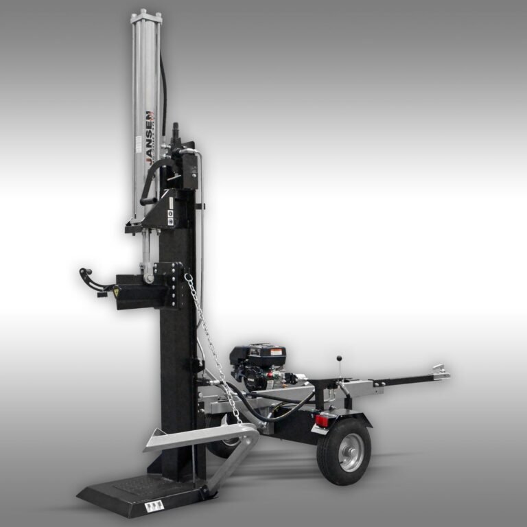 Houtklover Jansen HS-20H110-V2, 20 ton, 110 cm, benzine, staand