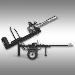 Jansen HS-20H110E houtklover in horizontale positie