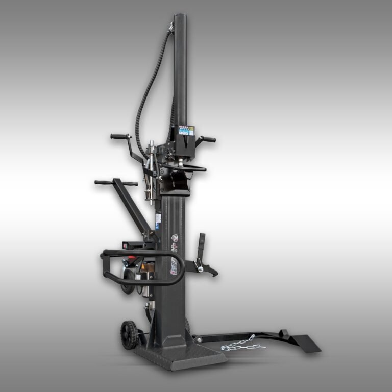 Houtklover Jansen TS-12E, 12 ton, met stamlift, elektromotor 3,3 kW, Kloofmachine