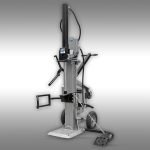 Houtklover Jansen TS-22E, 22 t met stamlift, elektromotor 5 kW