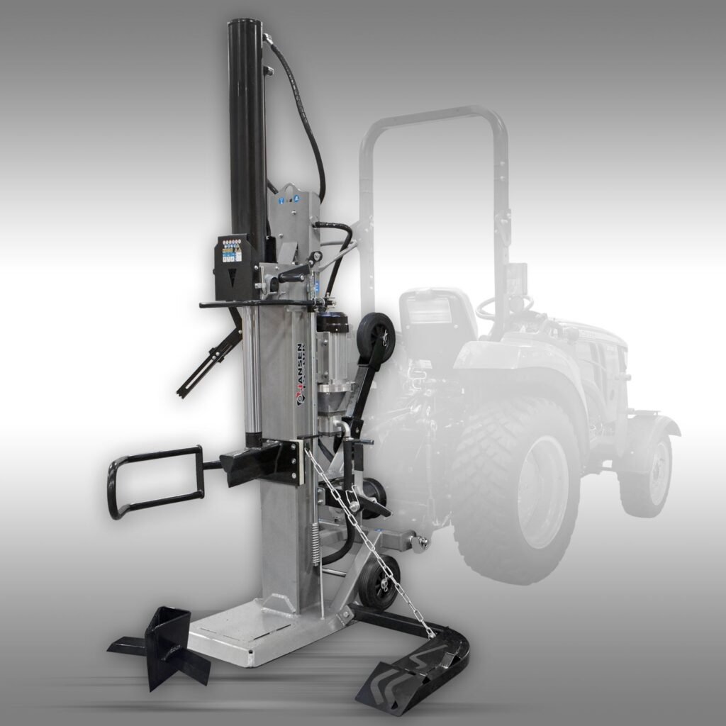 Jansen Houtklover TS-30K, 30 t combi (aftakas + electro), met stamlift