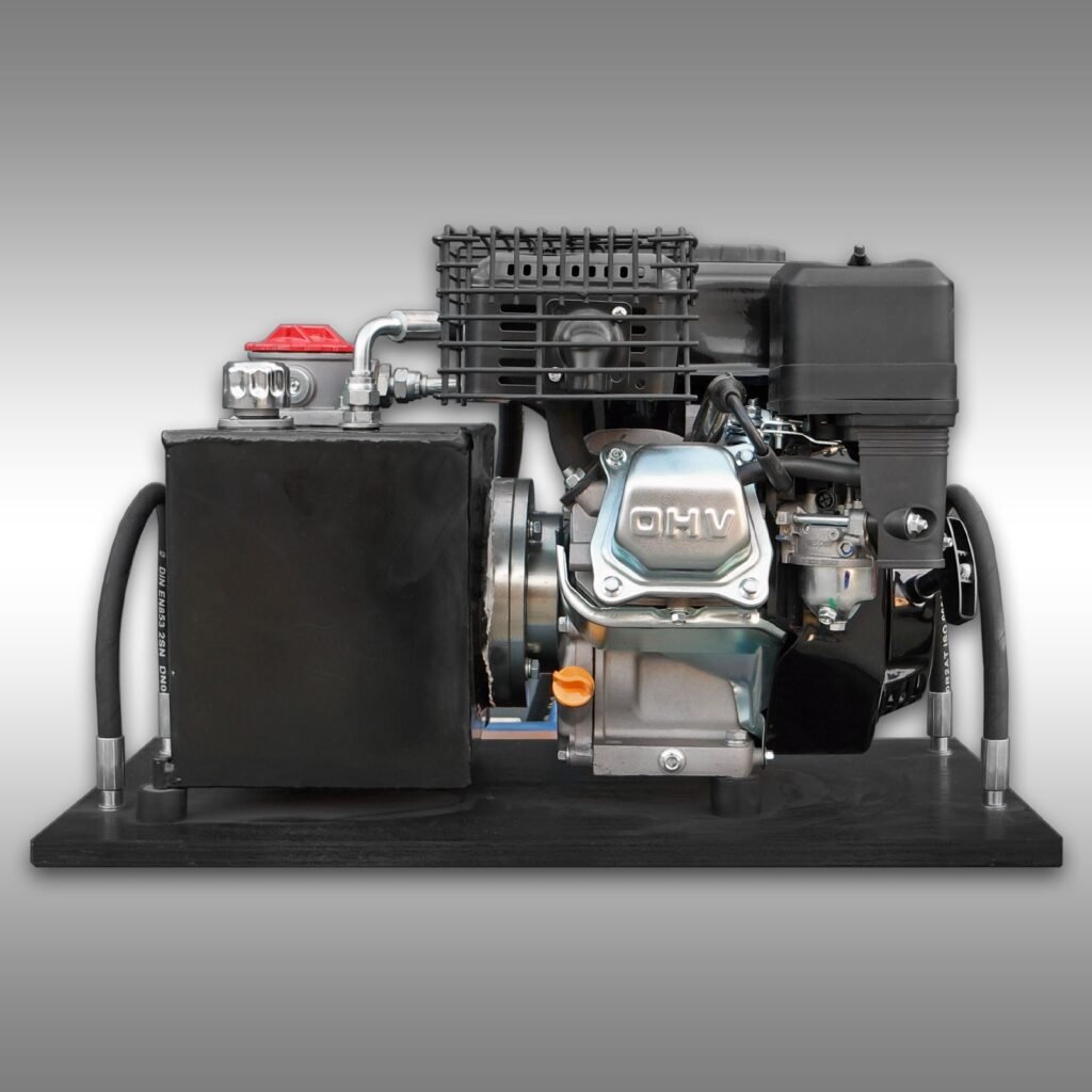 Jansen Hydraulische Aggregaat voor HRW-15(pro) en HRW-30K Transportaanhangers