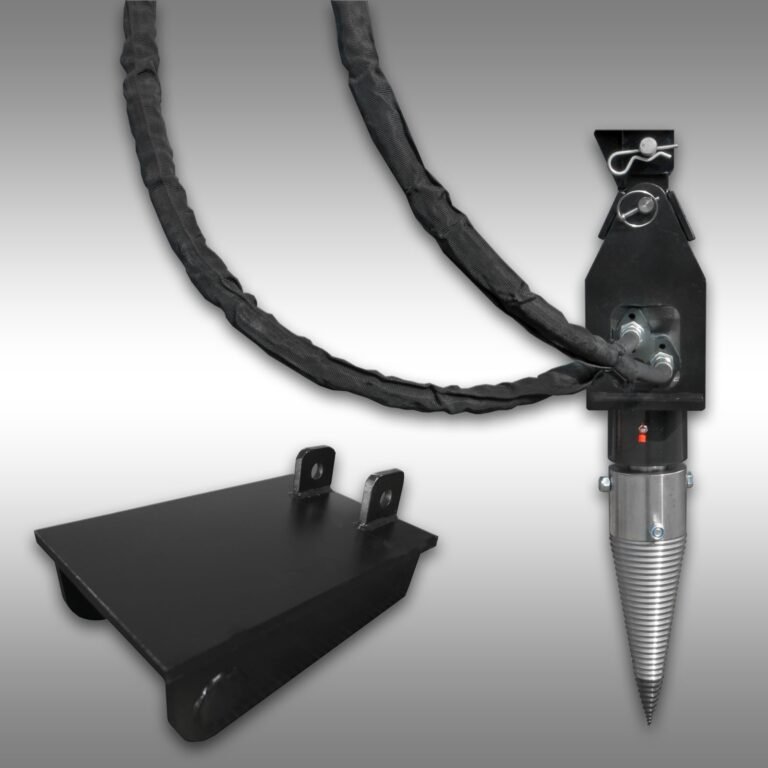 Kegelsplijter Jansen JSK-350-MS01 in zwart en zilver