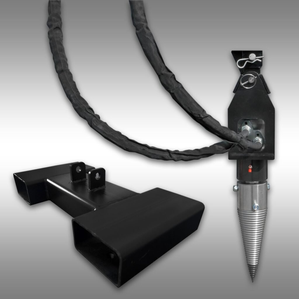 Jansen Kegelsplijter JSK-350-PG, met palletvork opname