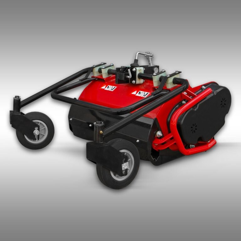 Klepelmaaier 60cm voor motorische werktuigendrager Jansen MGT-600 in studio-opname