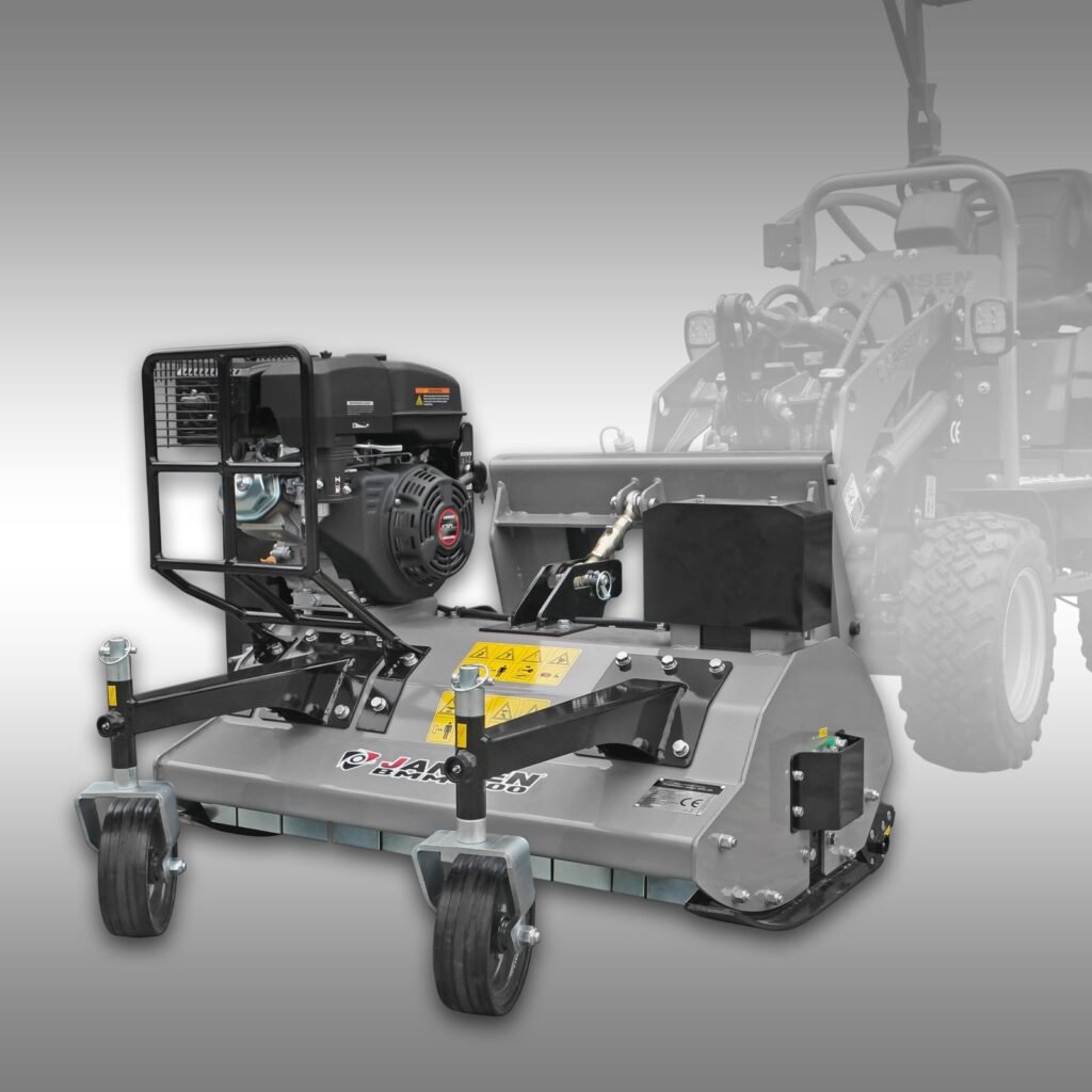 Jansen Klepelmaaier BMM-100_HL-500E, Benzine, Maaieenheid