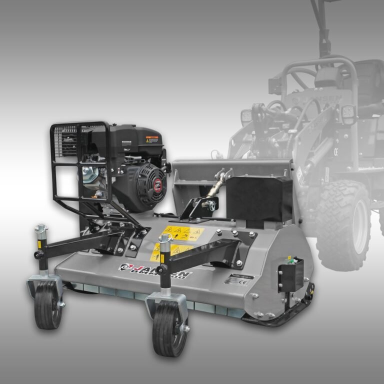 Jansen BMM-100 HL-500E frontklepelmaaier met benzinemotor