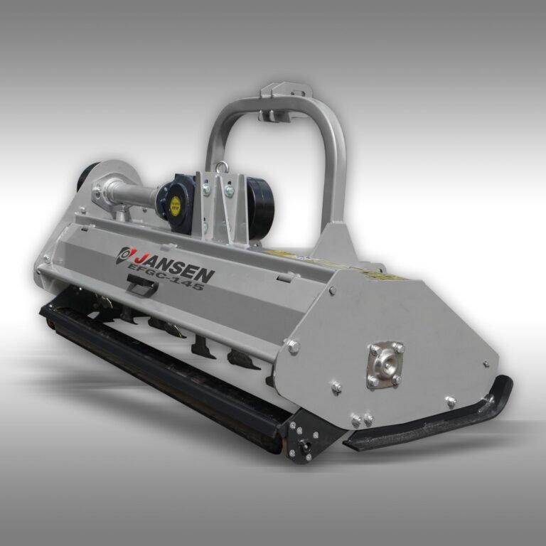 Klepelmaaier Jansen EFGC-145 cm, mulchmaaier, maaiwerk in grijze kleur