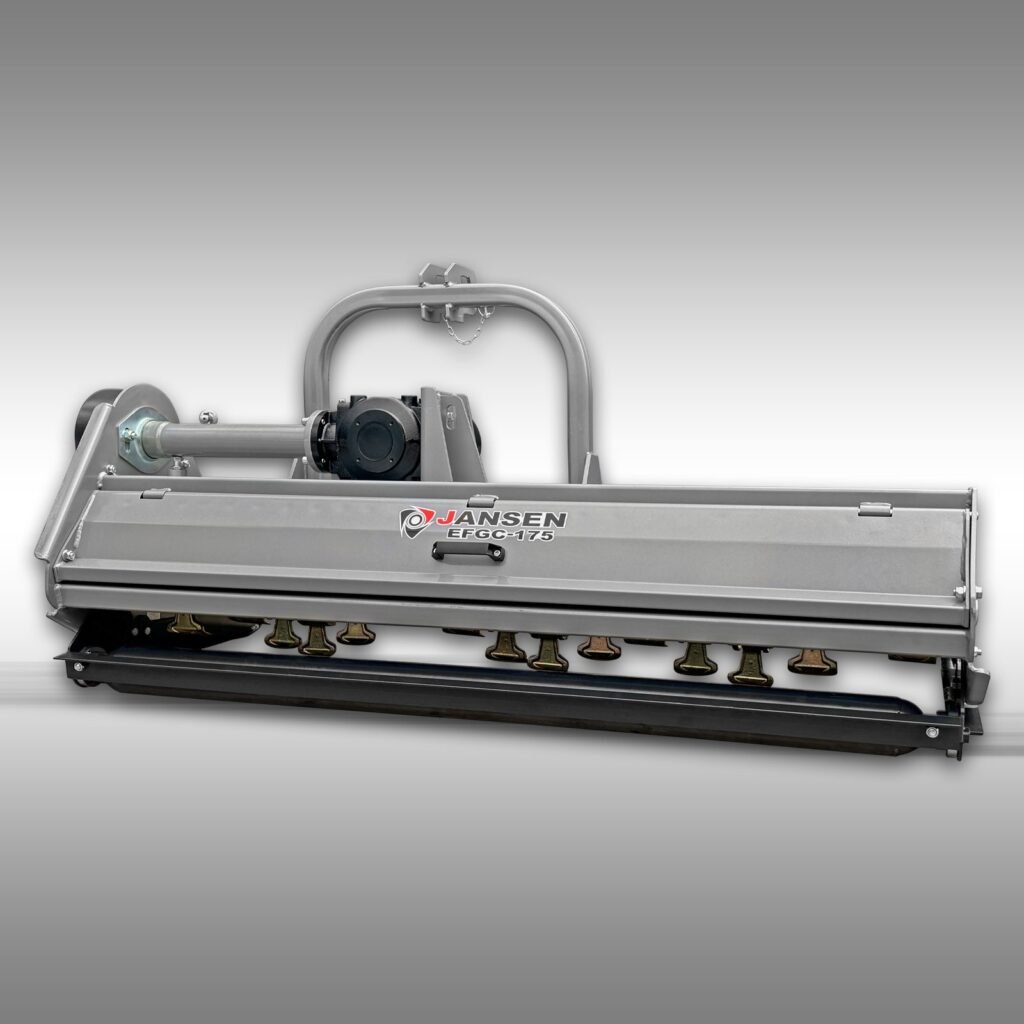 Jansen Klepelmaaier EFGC-175, Mulchmaaier, Maaiwerk