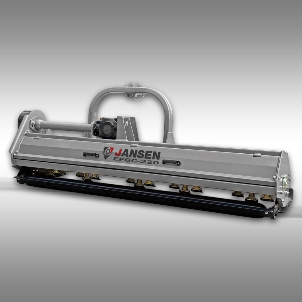 Jansen Klepelmaaier EFGC-220, mulchmaaier, maaiwerk