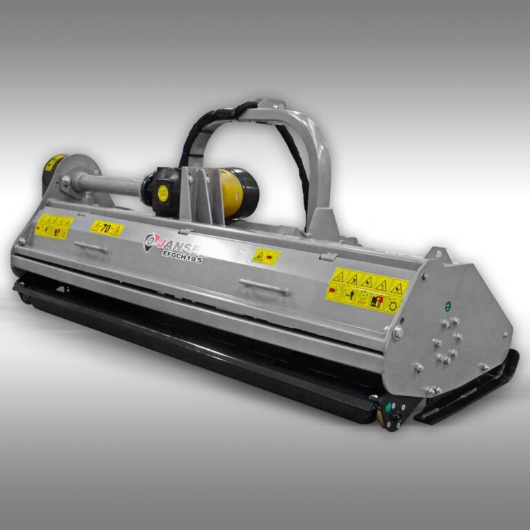 Klepelmaaier Jansen EFGCH-195 met hydraulische zijdelingse verschuiving