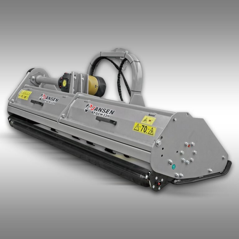 Klepelmaaier Jansen EFGCH-220 cm met hydraulische zijdelingse verschuiving