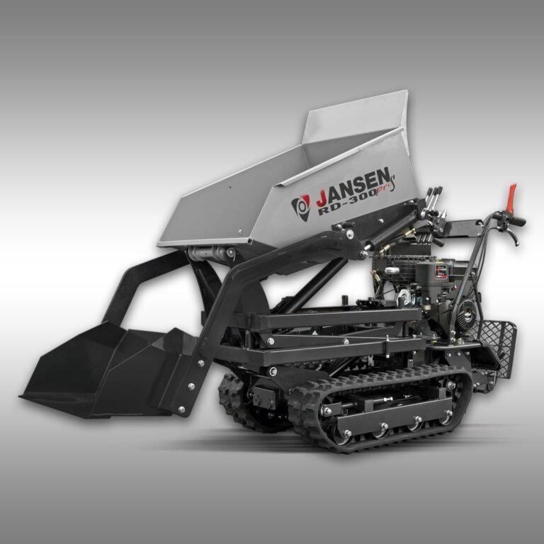 Rupsdumper Jansen RD-300proS met hydraulische kiepbak en zelflaadfunctie