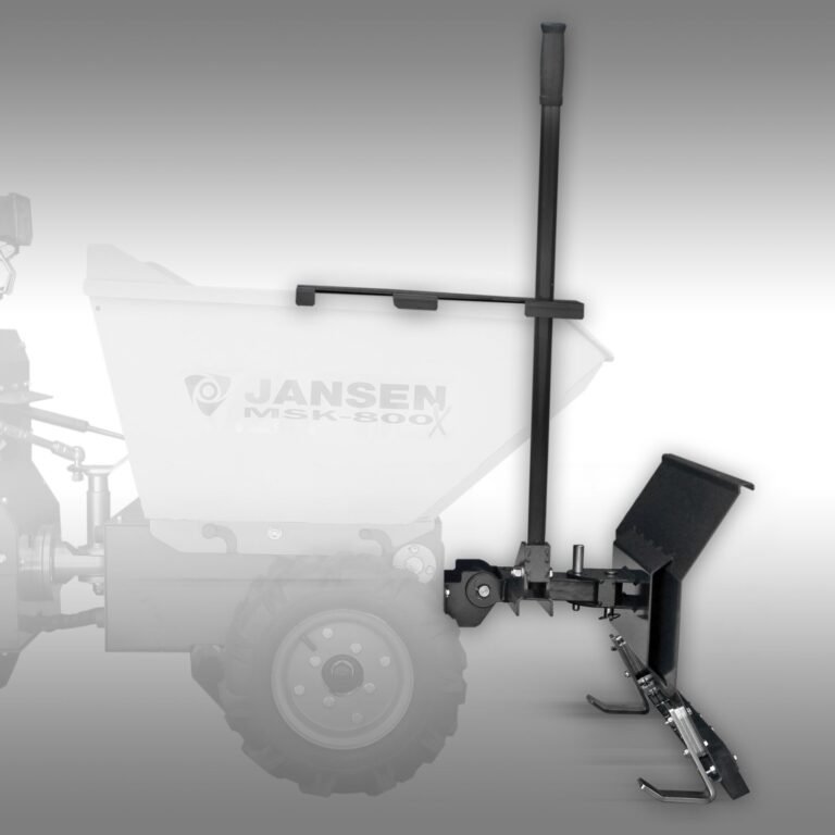 Sneeuwschuiver voor dumper Jansen MSK-800X