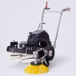 Veegmachine 70/110 cm - batterij 24 Volt - 28 AH - 1 versnelling vooruit - borstel ø 25 cm - zijborstel links