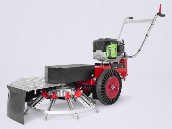 Onkruidborstel 70 cm met EGO Power+ 56V accumotor - 8 verwisselbare staalvlechten - 6 standen