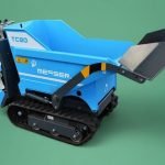 Rupstransporter TC80 - 800 kg - Honda GX270 OHV - hydraulische transmissie - dumper met zelflader