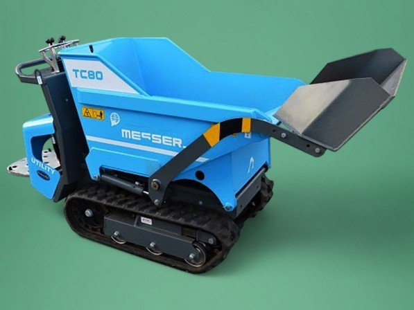 Rupstransporter TC80 - 800 kg - Honda GX270 OHV - hydraulische transmissie - dumper met zelflader