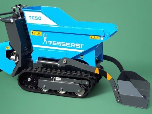 Rupstransporter TC50 in blauw en grijs