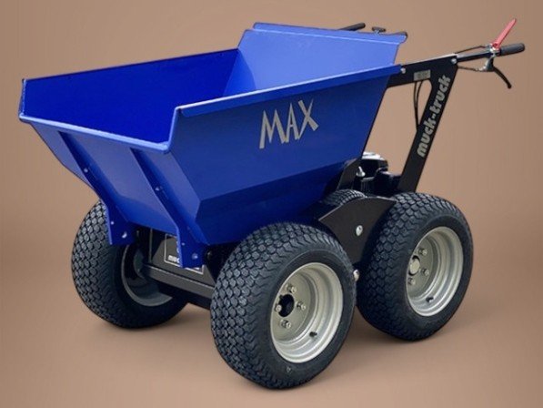 MAX-TURF transporter met Honda GXV160 OHV motor in blauwe kleur