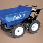 MAX-TRUCK transporter met Honda GXV160 OHV motor - max. 350 kg - 4X4 wielaandrijving